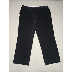 Polo Ralph Lauren Men's Black Corduroy Pants 40W 32L  Classic Fit Cotton